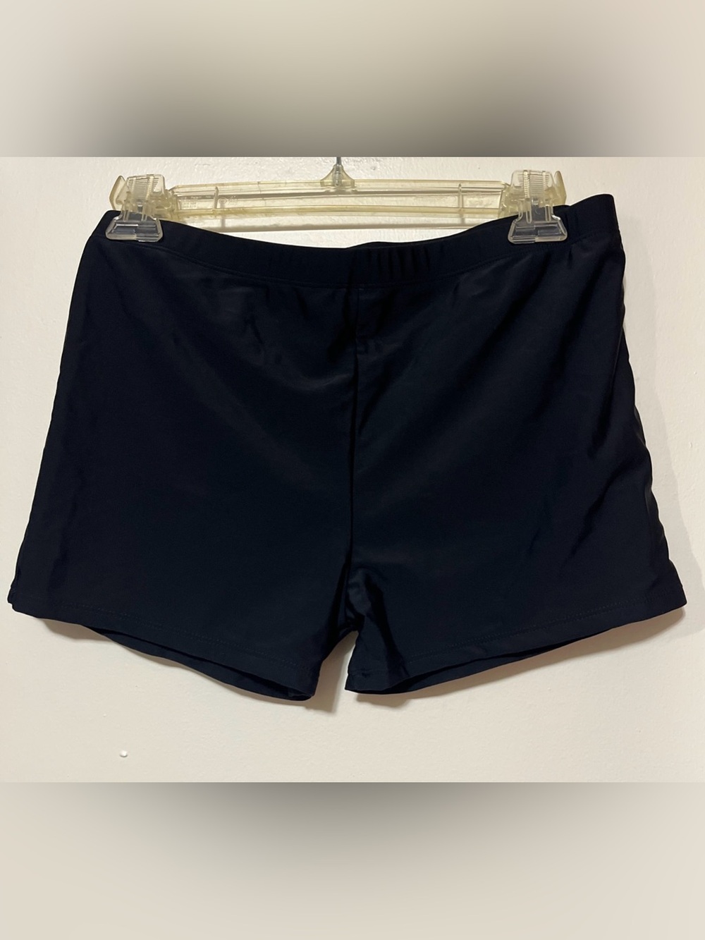 Women’s Black Swim Boy Shorts